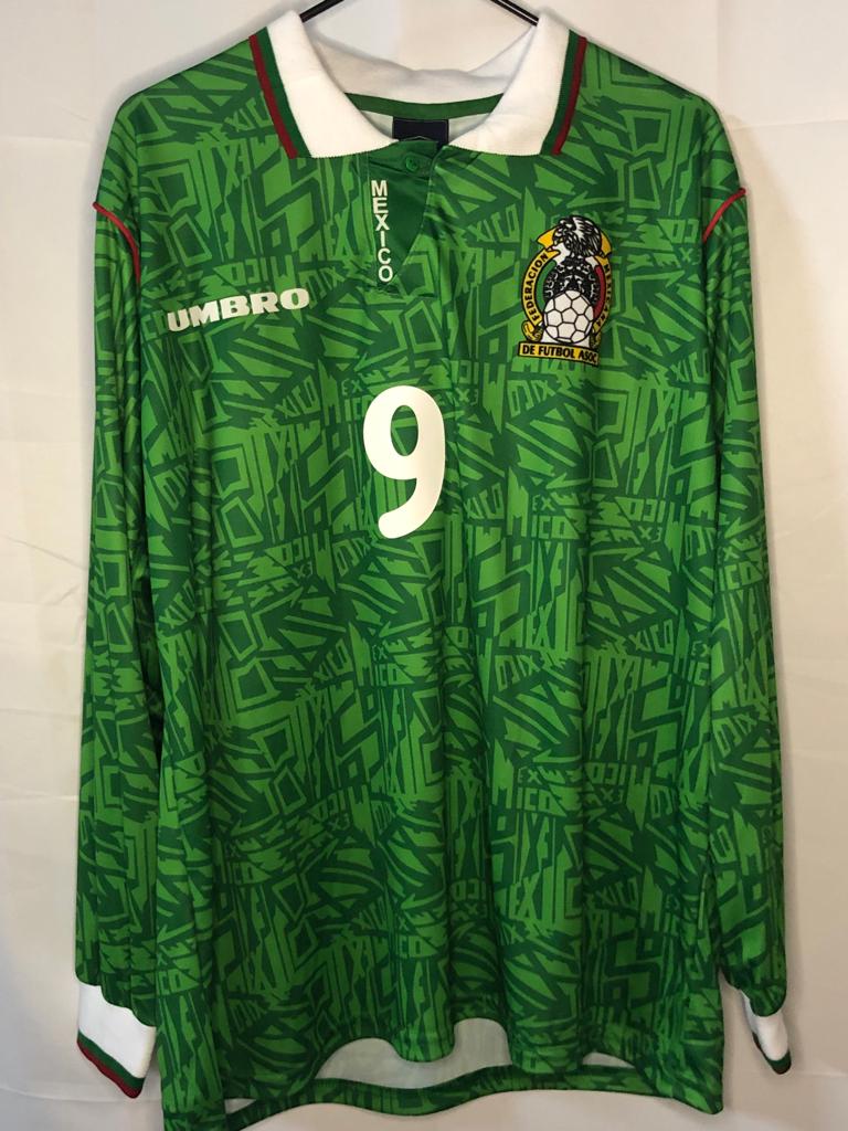 Mexico 1994 Hugo Sanchez jersey