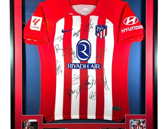 CUADRO CON JERSEY ATLETICO MADRID Multifirma (JSA)