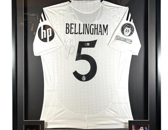 CUADRO CON JERSEY Jude Bellingham Real Madrid (Beckett)