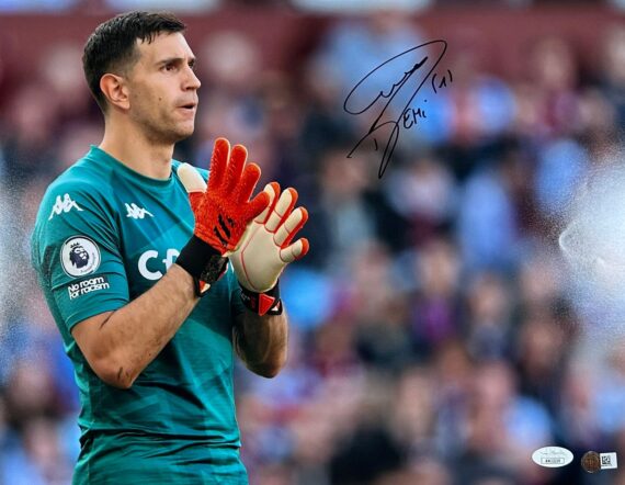 CUADRO CON FOTO Emiliano "Dibu" Martínez (JSA / Sports Memorabilia)