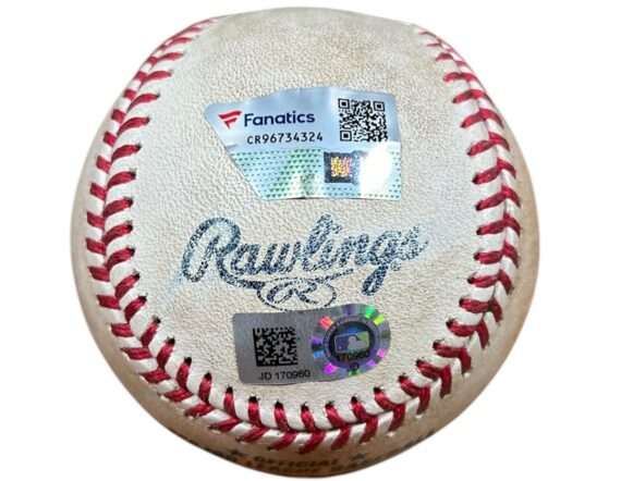 PELOTA USADA  2022 Yankees vs Rays  OML (MLB & Fanatics)