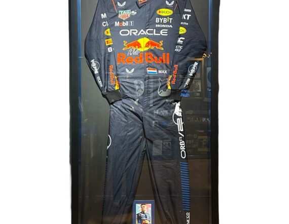 CUADRO CON TRAJE F1 Max Verstappen (JSA)
