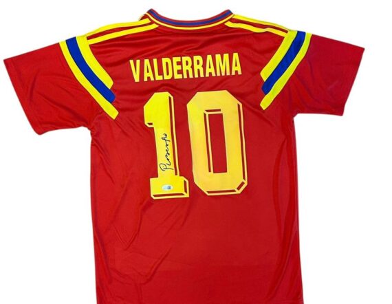 JERSEY Carlos "Pibe" Valderrama Colombia Rojo (JSA)
