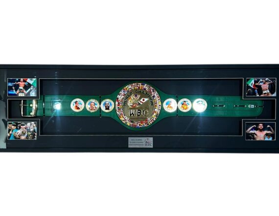 CUADRO CON CINTURÓN Saúl "Canelo" Álvarez (Beckett)