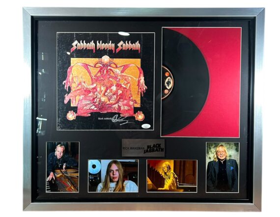 CUADRO CON POSTER Rick Wakeman Black Sabbath (JSA)
