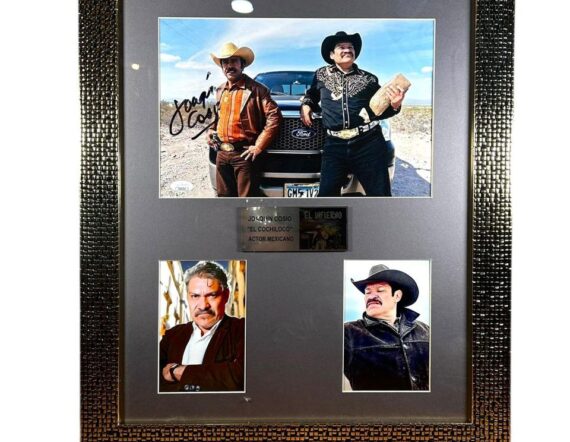 CUADRO CON FOTO Joaquin Cosío "El Infierno" (JSA)