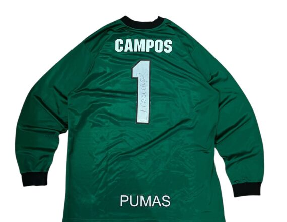 JERSEY Jorge Campos Pumas Original Verde (JSA)