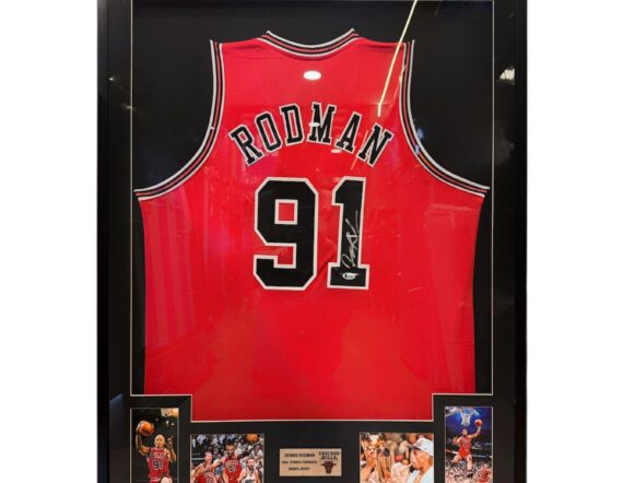 JERSEY Dennis Rodman Signed  (Beckett)