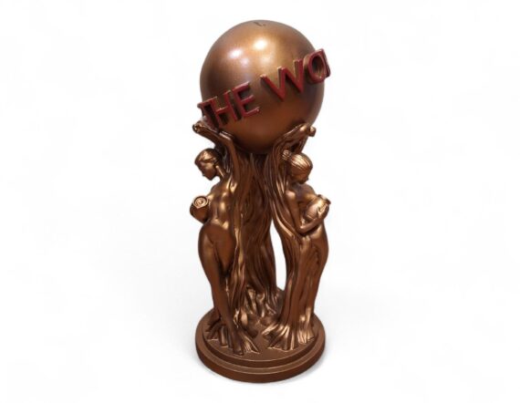 ESTATUA Al Pacino Signed "Scarface" The World Is Yours (JSA)