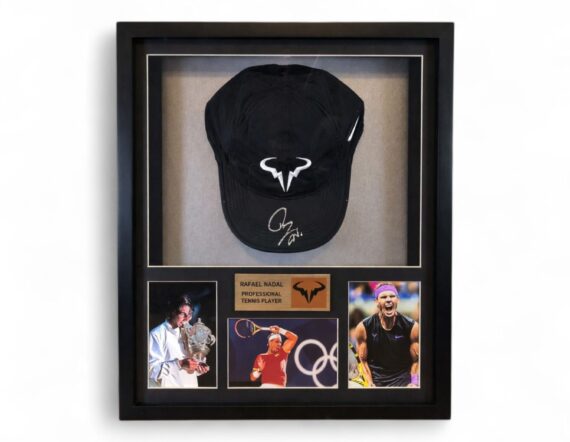 CUADRO CON GORRA Rafel Nadal (JSA) negra