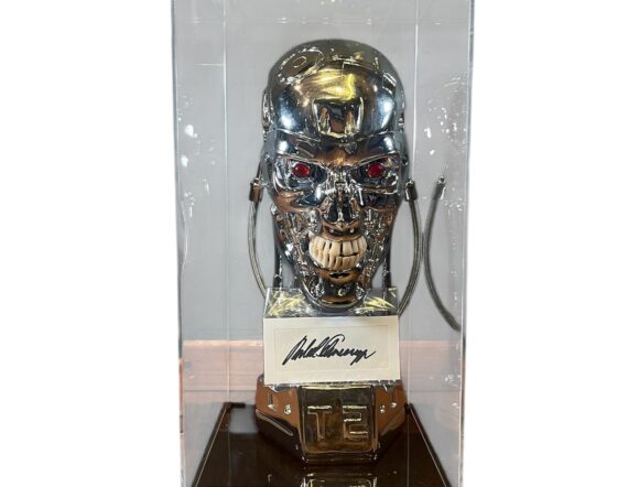ACRILICO CON FIGURA Arnold Schwarzenegger "Terminator 2" (ACOA)