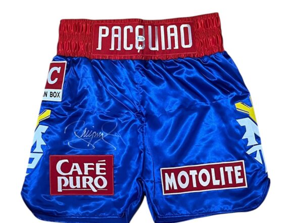 SHORTS Manny Pacquiao Azules (Beckett)