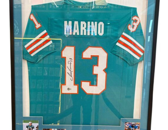 CUADRO CON JERSEY Dan Marino (beckett)