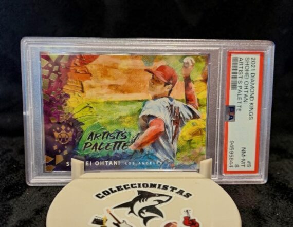 CARTA Shohei Ohtani 2021 Diamond Kings Artist's Palette #5 (PSA 8)