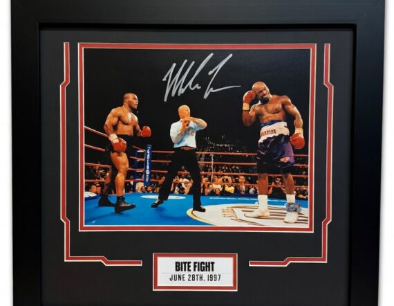 CUADRO CON FOTO Bite Fight Mike Tyson (FITERMAN)