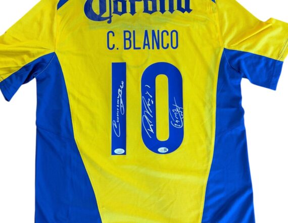 JERSEY Cuauhtemoc Blanco, Salvador Cabañas y Reinaldo Navia America Nike (JSA)