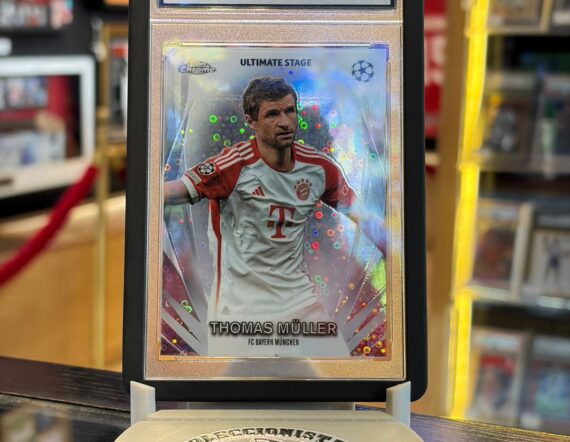 CARTA Thomas Muller USC-20 Ultimate Stage Chrome 2023-24 Topps UEFA CC MINT 9