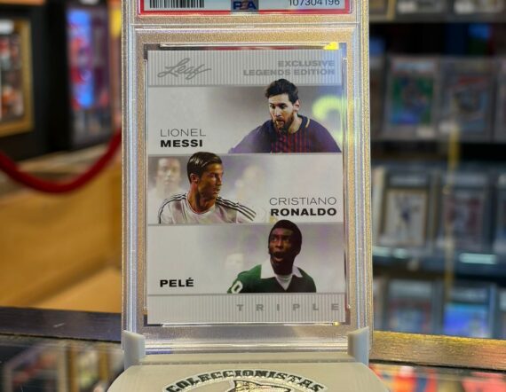 CARTA Messi/ Ronaldo/ Pele #LMCRP GEM MT 10 107304196