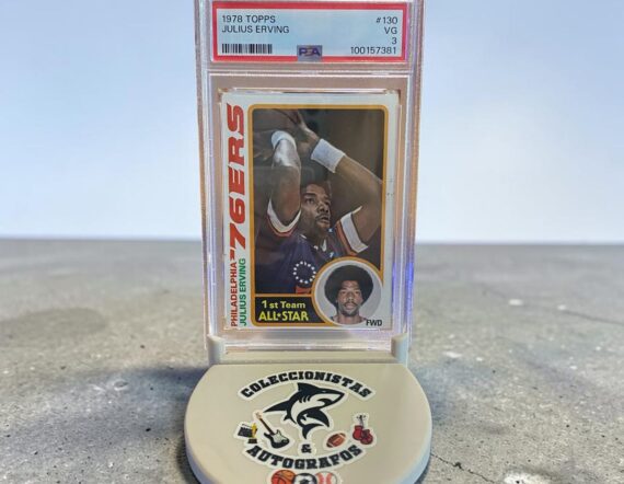 CARTA Julius Erving 1978 Topps #130 VG 3