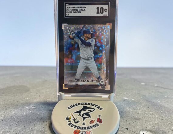 CARTA 2019 Bowman Platinum #23 Fernando Tatis Jr. Player Variation Ice 10