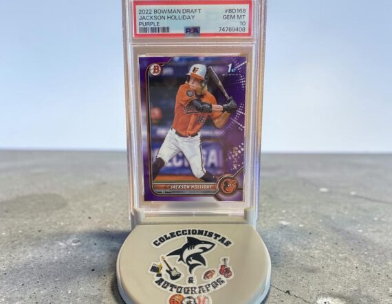 CARTA Jackson Holliday Purple Bowman Draft 2022 GEM 10 74769408