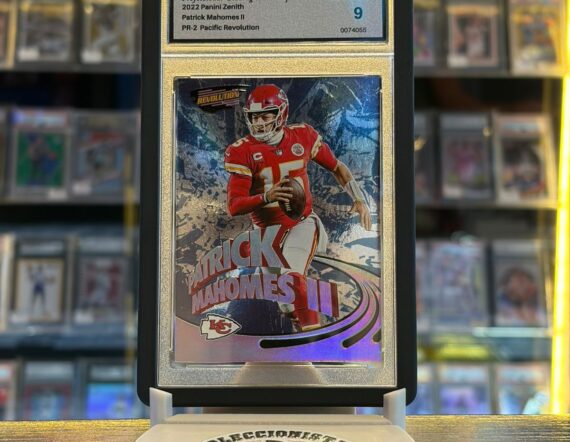 CARTA Patrick Mahomes II PR-2 Pacific Revolution 2022 Panini Zenith MINT 9 0074055