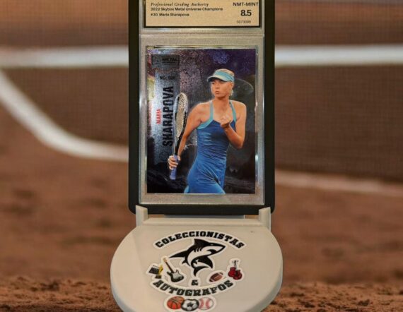 CARTA Maria Sharapova #30 2022 Skybox Metal Universe champions NMT-MINT 8.5