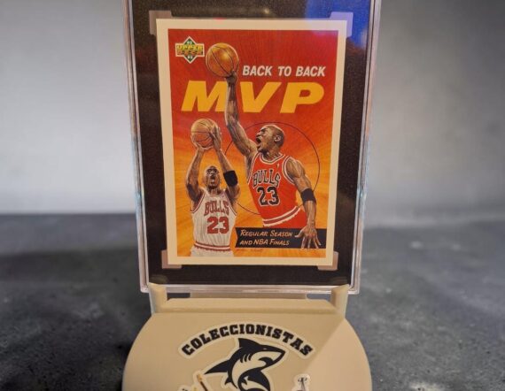 CARTA Michael Jordan #67 1992-93 Upper Deck MVP 9 MT 4309140