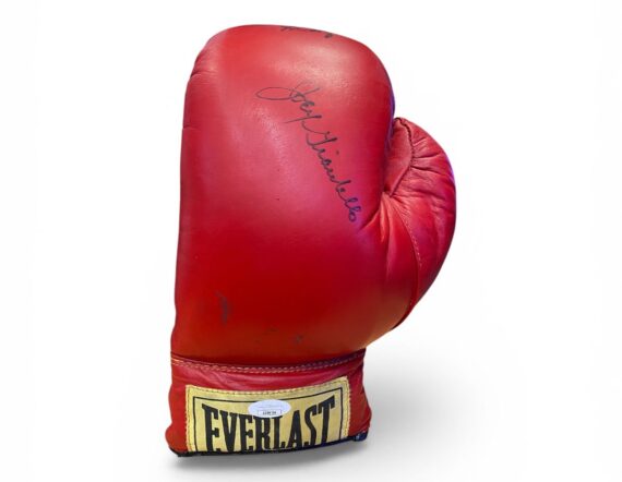 GUANTE Joe Frazier y Joey Giardello (JSA)