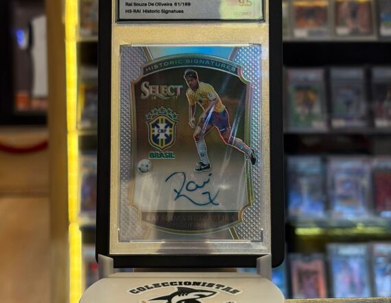 CARTA Rai Souza De oliveira 61/199 2016 Panini Select HS-RAI Historic Signatues N-GEM 9.5
