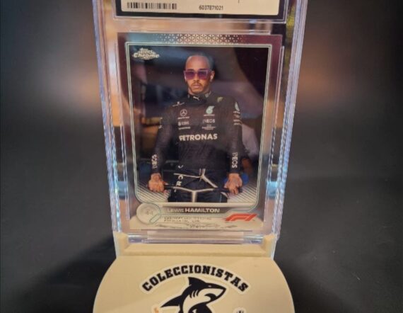 CARTA Lewis Hamilton #8 2022 Topps Chrome Formula 1 MINT 9 6037871021