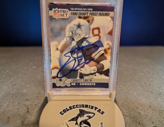 CARTA Emmitt Smith PSA/DNA Certified Trading Card Authentich Auto 85328903