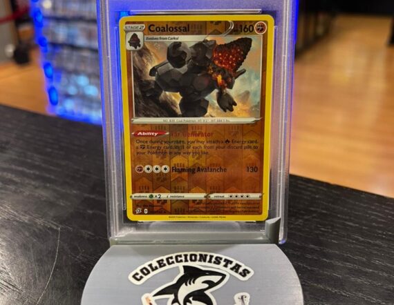 CARTA 2020 Pokemon SWSH COALOSSAL-REV.FOIL Rebel Crash #107 MINT 9