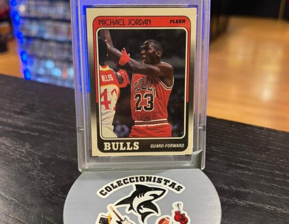 CARTA  Michale Jordan 1988 Fleer #17 MINT 9 (OC)