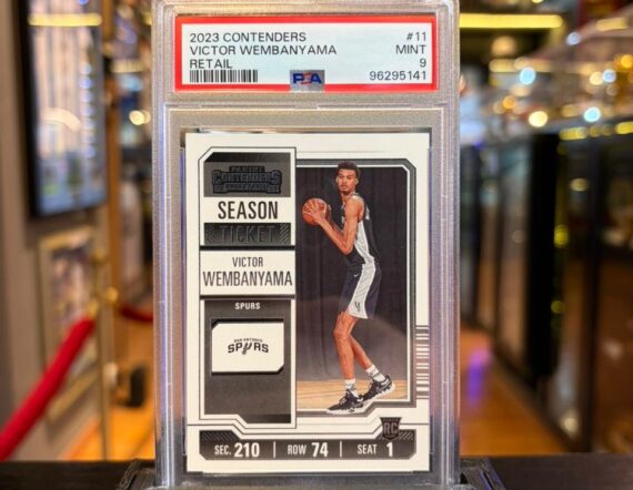 CARTA Victor Wembanyama 2023 Contenders Retail #11 MINT 9