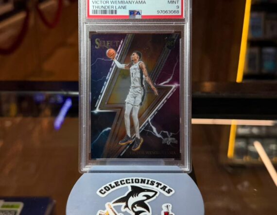 CARTA Victor Wembanyama Thunder Lane 2023 Select #5 MINT 9