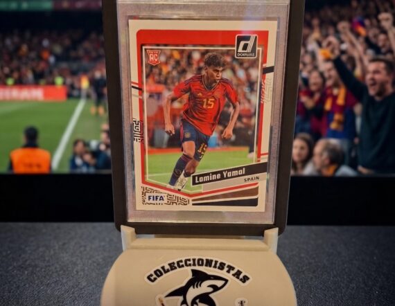 CARTA Lamine Yamal #54 2023-24 Panini Donruss FIFA Soccer MINT 9 0074068