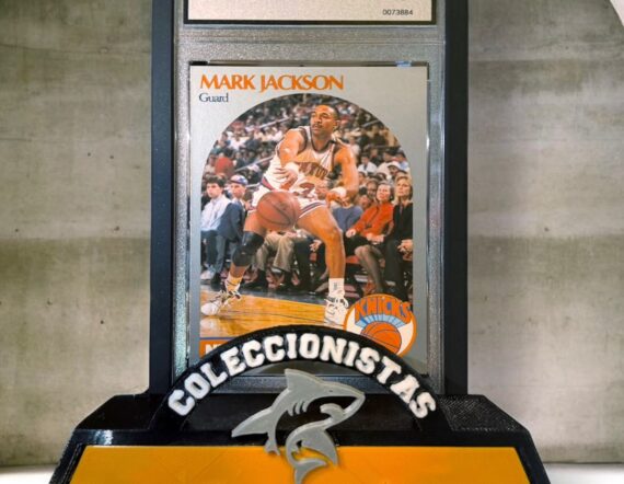 CARTA Mark Jackson 1990 NBA Hoops #205 N-MINT 8 Hermanos Menendez (0073884)