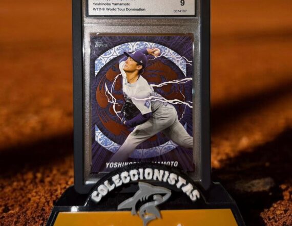 CARTA Yoshinobu Yamamoto WTD-9 World Tour Domination 2025 Topps Tokyo Series MINT 9 0074107