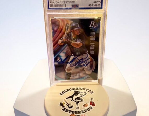 CARTA Miguel Cabrera PSA/DNA Certified Trading Card Authentic Auto 85414955