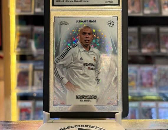 CARTA Ronaldo USC-43 Ultimante Stage Chrome 2023-24 Topps UEFA CC MINT 9 0074098