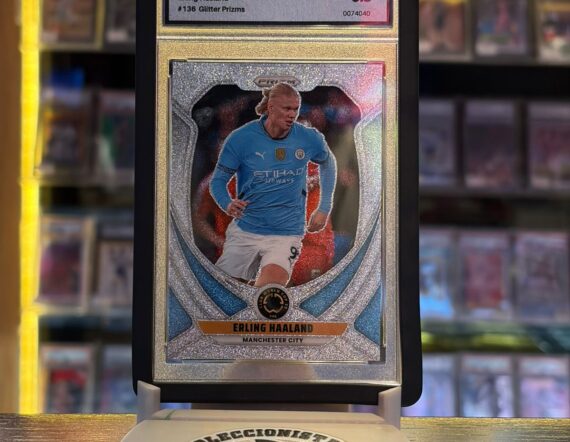 CARTA Erling Haaland #136 Glitter Prizms 2025 Panini Prizm FIFA Club World Cup N-GEM 9.5 0074040
