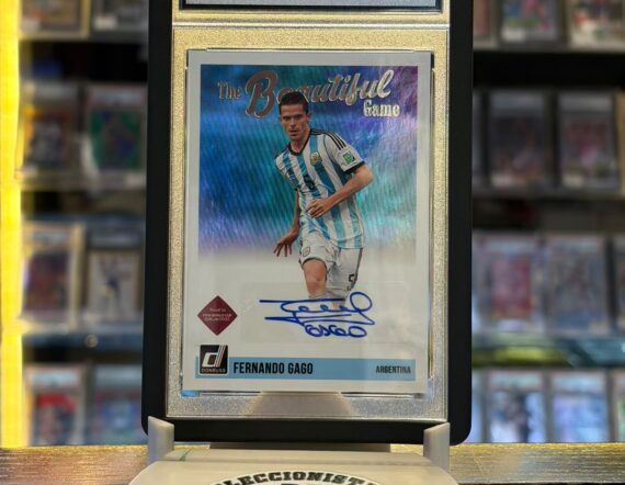 CARTA Fernando Gago BG FG The Beautiful Game Autograph 2021-22 P. Donruss road To Qatar GEM 10 AUTOGRAPH 10 0074121