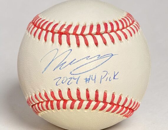 PELOTA Nick Kurtz Oakland Athletics Signed Baseball OMLB Rawlings MLB (Fanatics)