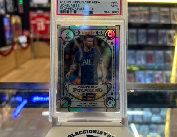 CARTA Lionel Messi Prophecy Fulfilled 2021/22 Merlin CHR. UEFA