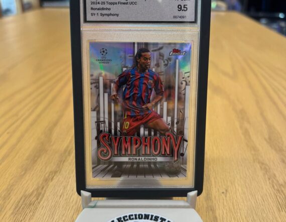 CARTA Ronaldinho SY-1 symphony 2024-25 Topps Finest UCC N-GEM 9.5 0074091